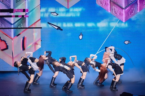 「2025 ME:I 1ST ARENA LIVE TOUR "THIS IS ME:I"」神奈川・Kアリーナ横浜公演の様子。©LAPONE GIRLS