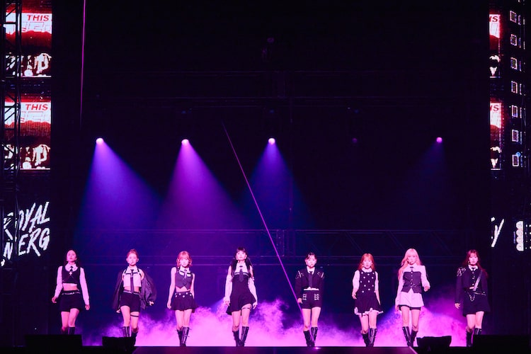 「2025 ME:I 1ST ARENA LIVE TOUR "THIS IS ME:I"」神奈川・Kアリーナ横浜公演の様子。©LAPONE GIRLS