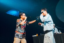 左からPUNPEE、BIM。 ©RISING SUN ROCK FESTIVAL（撮影：堤瑛史）