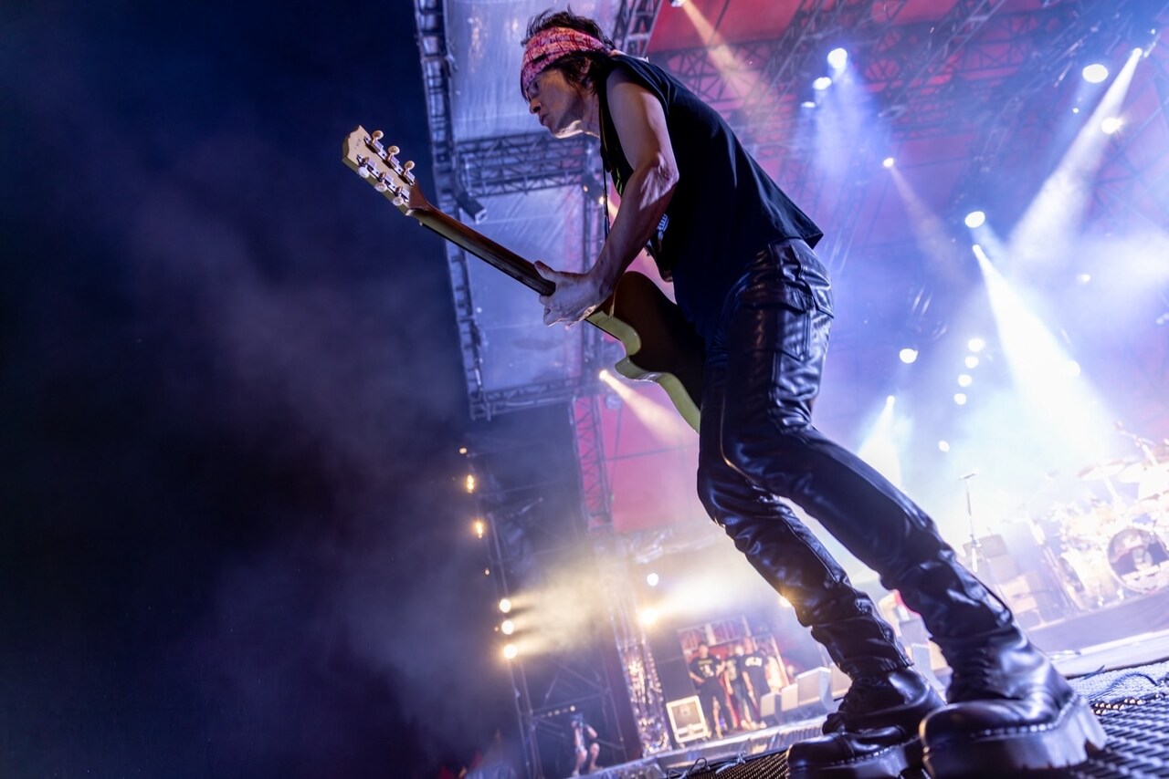 甲本ヒロト（ザ・クロマニヨンズ）（撮影：柴田恵理） - 石狩湾を熱狂