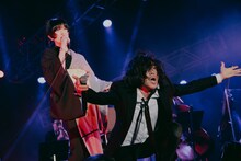 左から椎名林檎、宮本浩次。 ©RISING SUN ROCK FESTIVAL（撮影：かわどう）