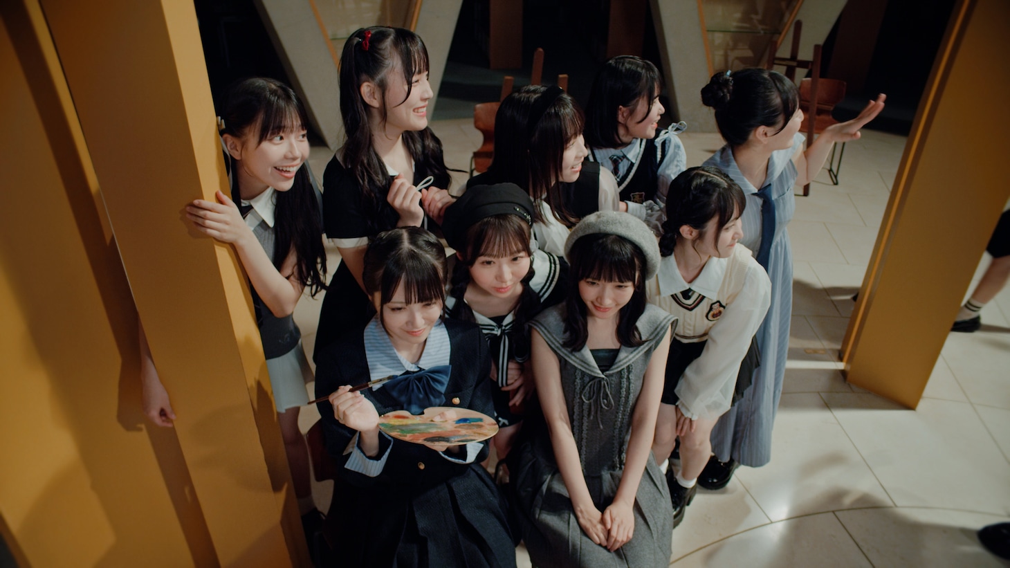STU48「傷つくことが青春だ」MVより。©STU／KING RECORDS