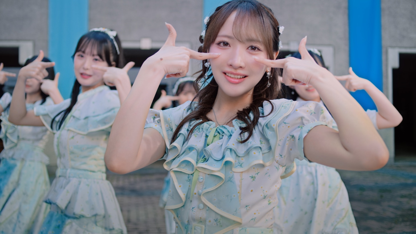 STU48「傷つくことが青春だ」MVより。©STU／KING RECORDS