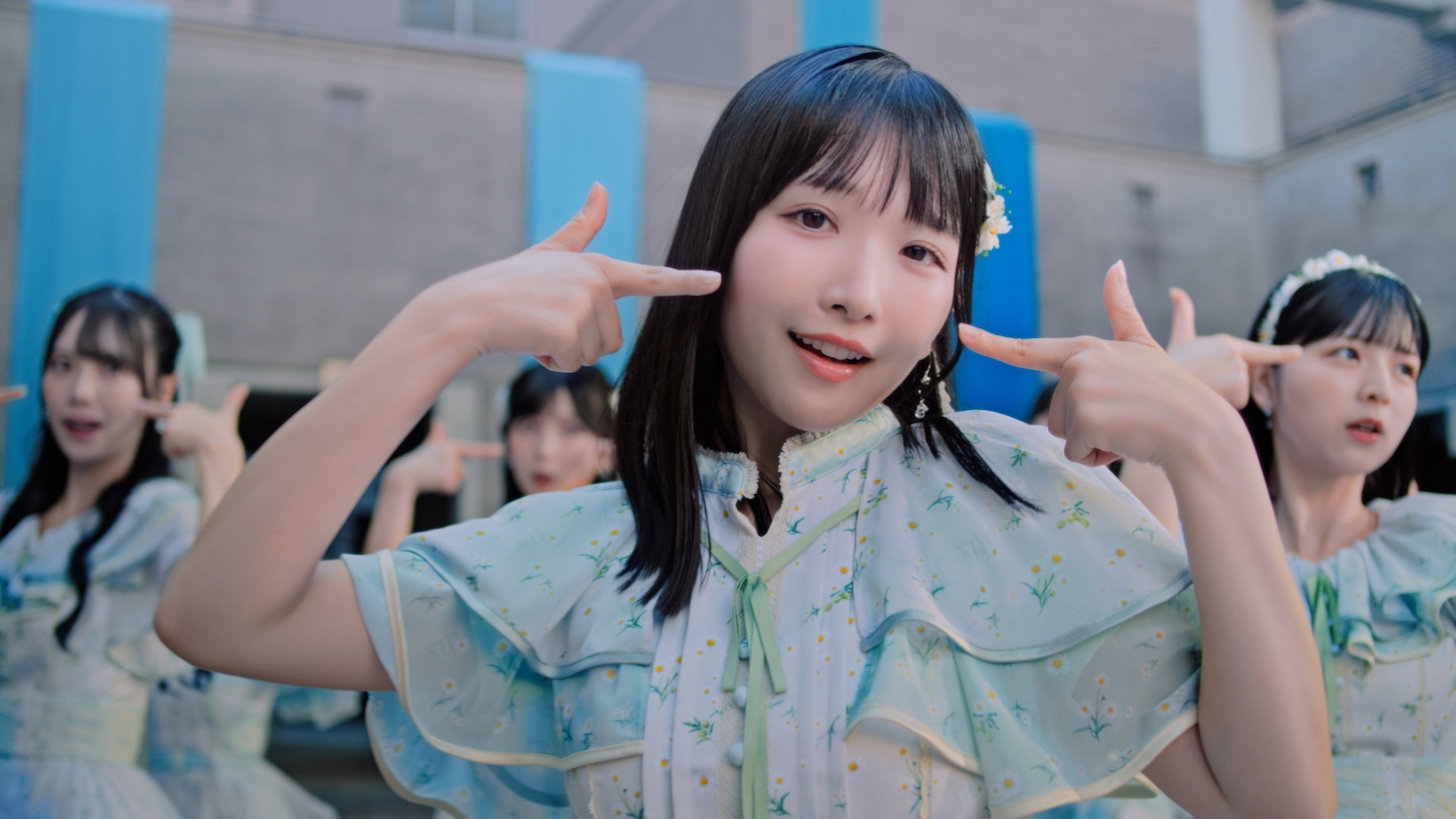 STU48「傷つくことが青春だ」MVより。©STU／KING RECORDS