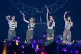 「AMEFURASSHI Live"Dive!”」第2部の様子。(Photo by Masato Yokoyama)