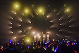 「AMEFURASSHI Live"Dive!”」第2部の様子。(Photo by Masato Yokoyama)