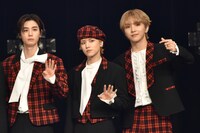 左からLEEHAN、RIWOO、WOONHAK。