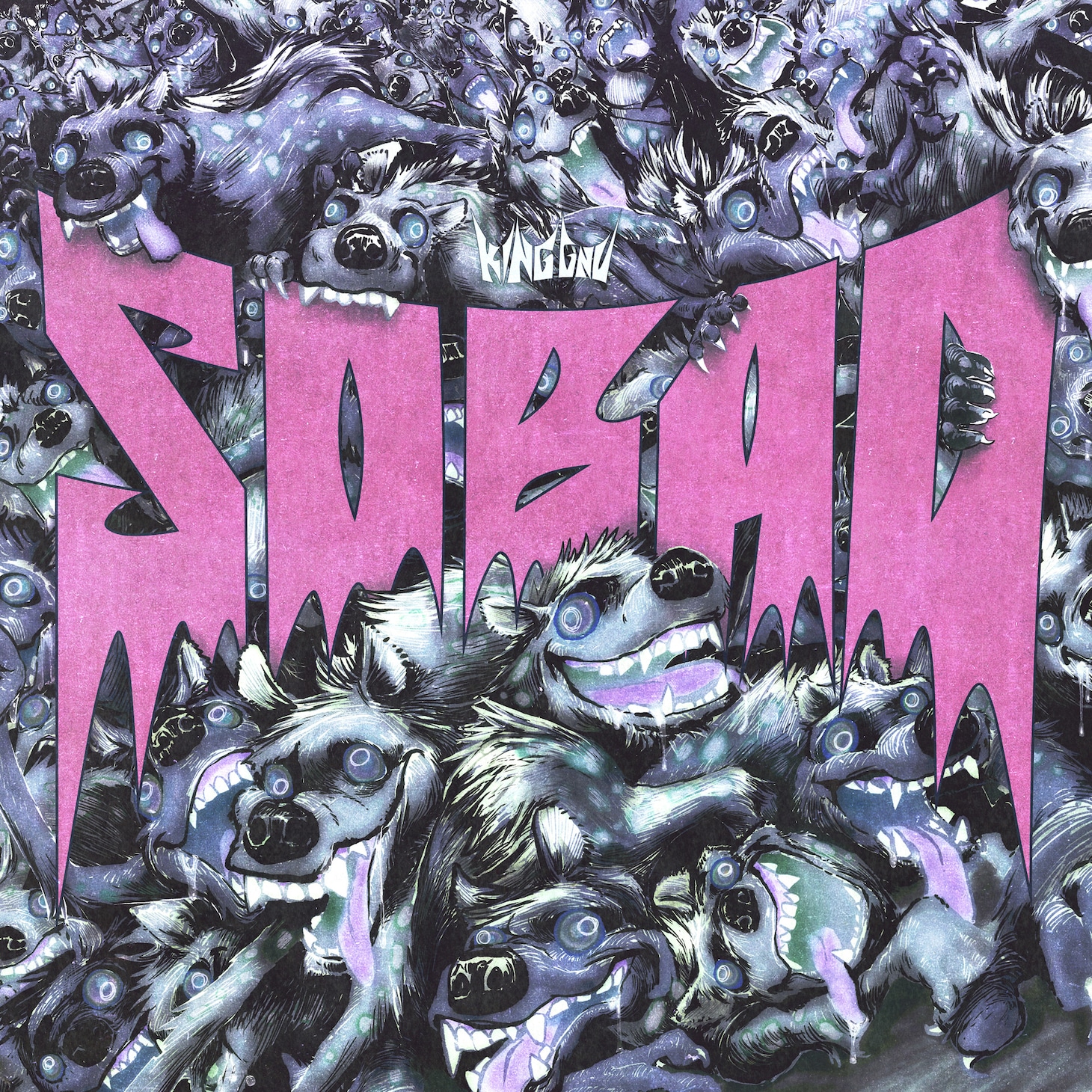 King Gnu「SO BAD」ジャケット