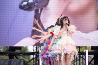 「感情電車」を歌い出す仲村悠菜。