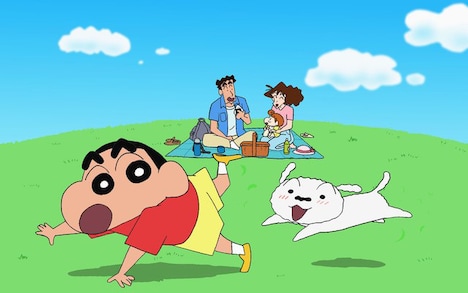 アニメ「クレヨンしんちゃん」ビジュアル ©臼井儀人/双葉社・シンエイ・テレビ朝日・ADK