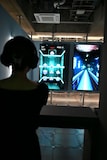 「TM NETWORK Shooting Game」の様子。
