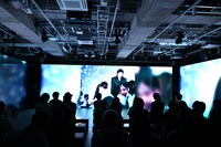 シアター型展示「Intelligence Park」の様子。