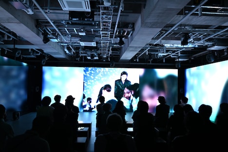 シアター型展示「Intelligence Park」の様子。