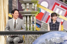 「全力！脱力タイムズ」より。左から、根建太一（囲碁将棋）、RINON（ME:I）。©フジテレビ