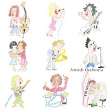 ハシリコミーズ「Friends Orchestra」ジャケット