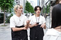 篠塚大輝と橋本将生。©フジテレビ