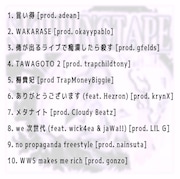 Worldwide Skippa「Skipping Tape Vol.2」トラックリスト