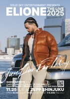 「ELIONE THE LIVE 2025 - JUST LIVE FOR TODAY -」ビジュアル