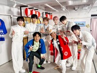 ナインティナインとNCT WISH。©フジテレビ