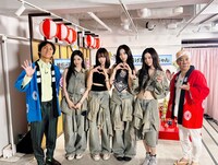 ナインティナインとaespa。©フジテレビ