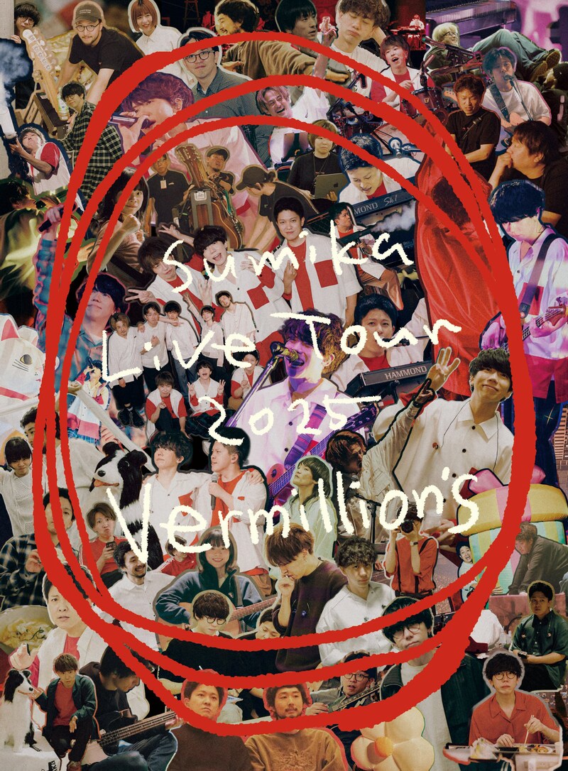 sumika「sumika Live Tour 2025『Vermillion's』2025.6.29 at SAITAMA SUPER ARENA」ジャケット