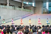 超ときめき♡宣伝部「ハートな胸の内♡ / 超最強」リリース記念イベントの様子。
