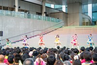 超ときめき♡宣伝部「ハートな胸の内♡ / 超最強」リリース記念イベントの様子。