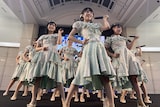 STU48「傷つくことが青春だ」発売日当日イベントの様子。©STU/KING RECORDS
