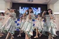STU48「傷つくことが青春だ」発売日当日イベントの様子。©STU/KING RECORDS