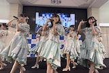 STU48「傷つくことが青春だ」発売日当日イベントの様子。©STU/KING RECORDS