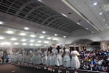 STU48「傷つくことが青春だ」発売日当日イベントの様子。©STU/KING RECORDS