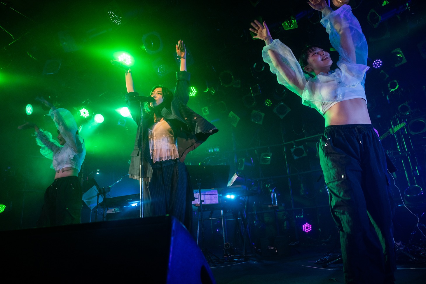 柏木ひなた「HINATA KASHIWAGI · one man live tour 2025『again』」最終公演の様子。