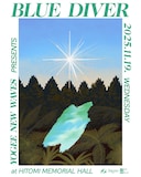 「YOGEE NEW WAVES presents "BLUE DIVER"」フライヤー