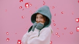 「FILA × ニンニン(aespa)ECHAPPE」ムービーより。