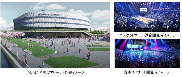 「名古屋アリーナ」（仮称）イメージ図