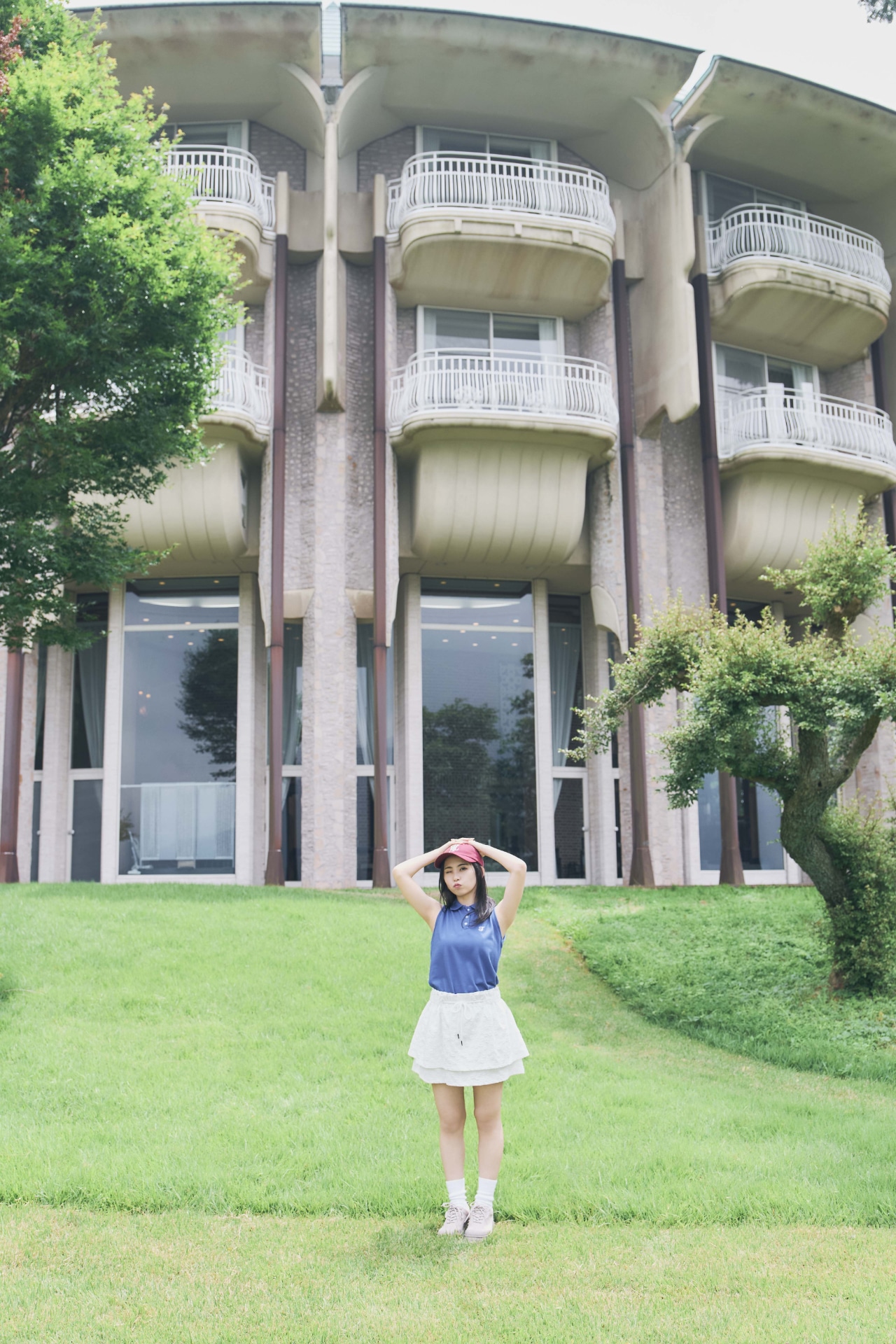 ザ・プリンス 箱根芦ノ湖を訪れた櫻井梨央（モーニング娘。'25）。