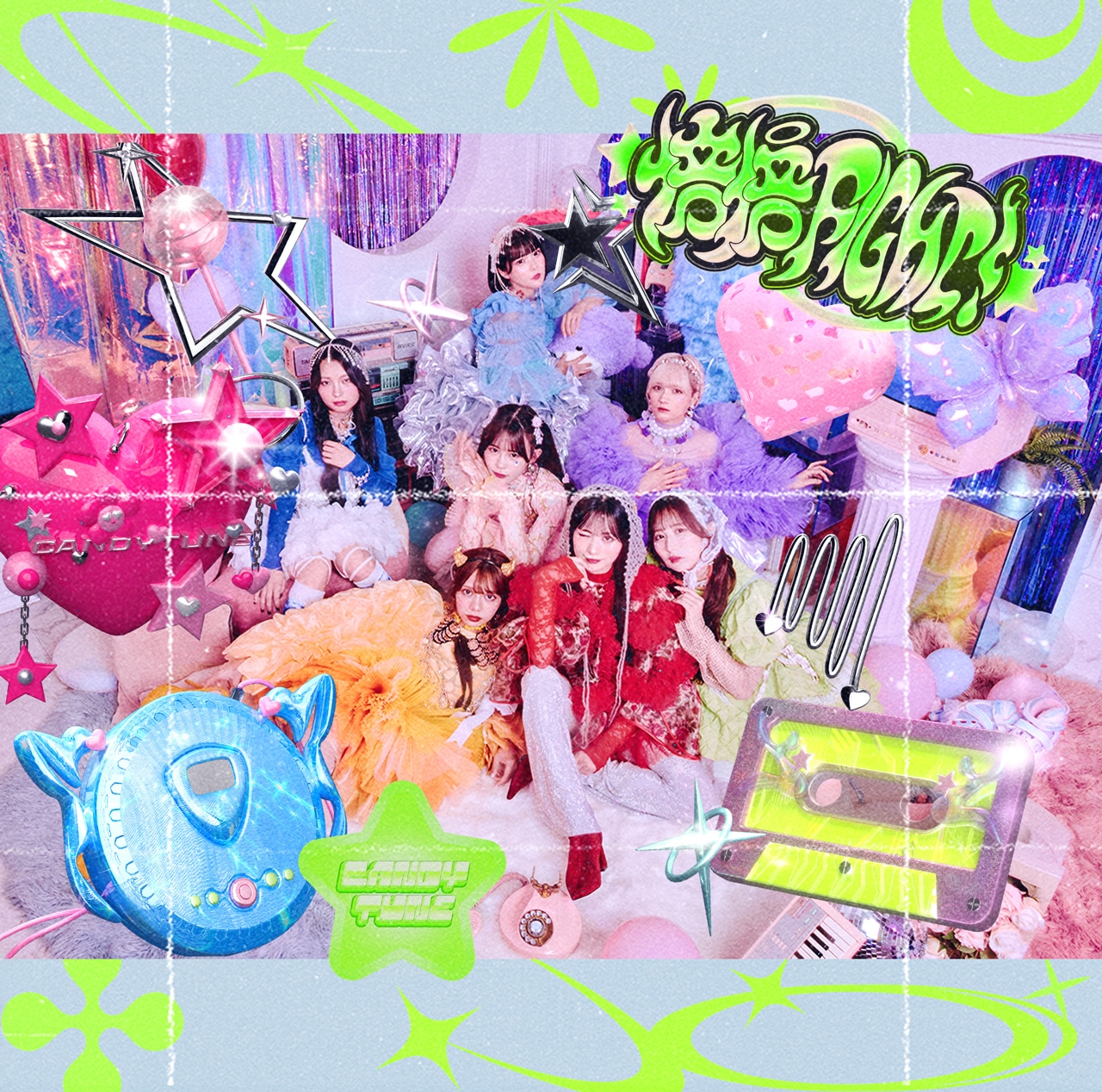 CANDY TUNE「倍倍FIGHT!」初回限定盤Bジャケット