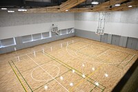 サブアリーナ。コンサート開催時にはグッズ販売会場等での使用が想定されている。