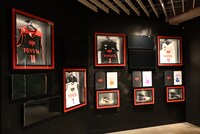 アルバルク東京の“過去”と“現在”を表現した展示エリア・ALVARK AREA。