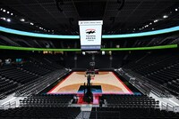 3F（下層席）最後方からの眺め。コンサート開催時のステージ位置は写真最奥が想定されている。