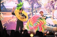 OCTPATHによるパフォーマンスの様子。