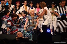 たいが（パンダドラゴン）にあっさりと勝利した岩城星那（LIL LEAGUE）。