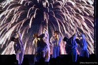 LIL LEAGUEによるパフォーマンスの様子。