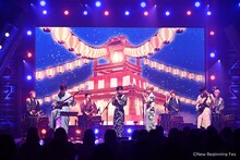 和楽器演奏に挑戦するOCTPATH。