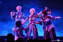 パンダドラゴンによるパフォーマンスの様子。