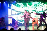 「SPiN ONEMAN LIVE『The SPiN World ～ 魂 Tamashi ～』」大阪・Yogibo META VALLEY公演の様子。