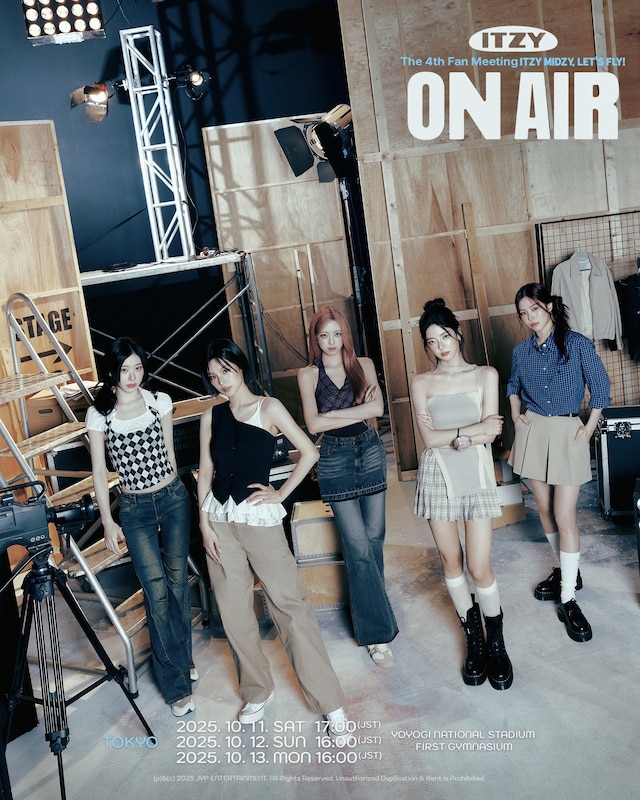 「ITZY The 4th Fan Meeting ITZY MIDZY, LET'S FLY! "ON AIR"」ビジュアル