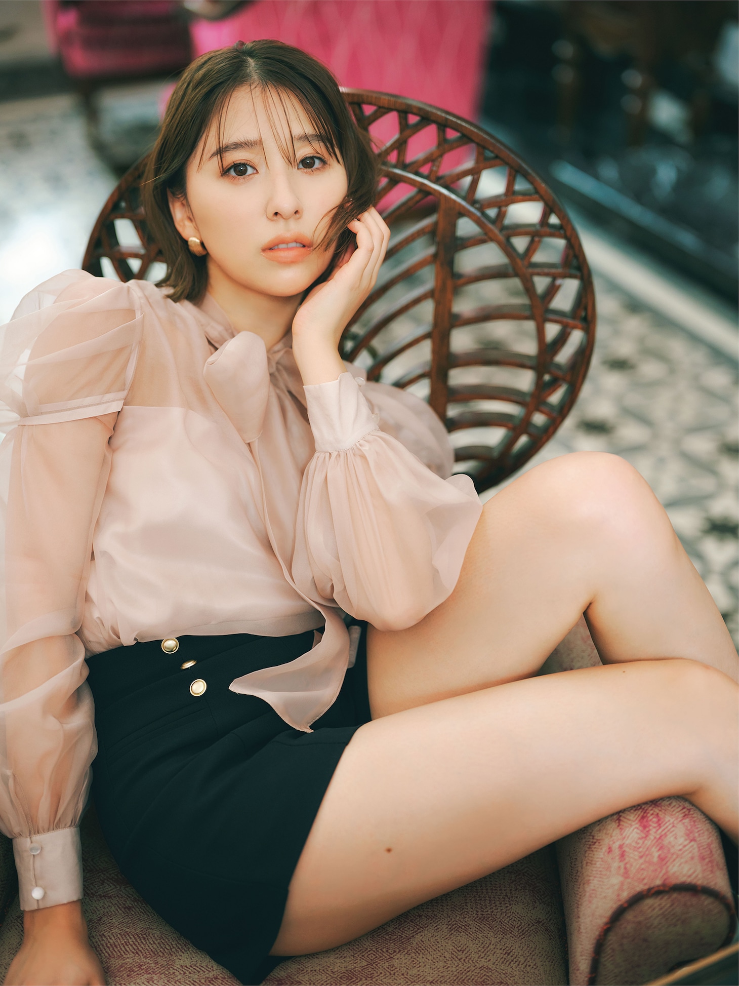 玉井詩織1st写真集
「たまゆら」掲載カット ©︎SDP