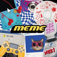 NEK!「MEME」通常盤ジャケット