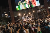「INUWASI BAND SET FREE LIVE〝狗夏一閃〟」の様子。(撮影:真島洸)